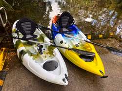 Look at these beauties, their first time on the water