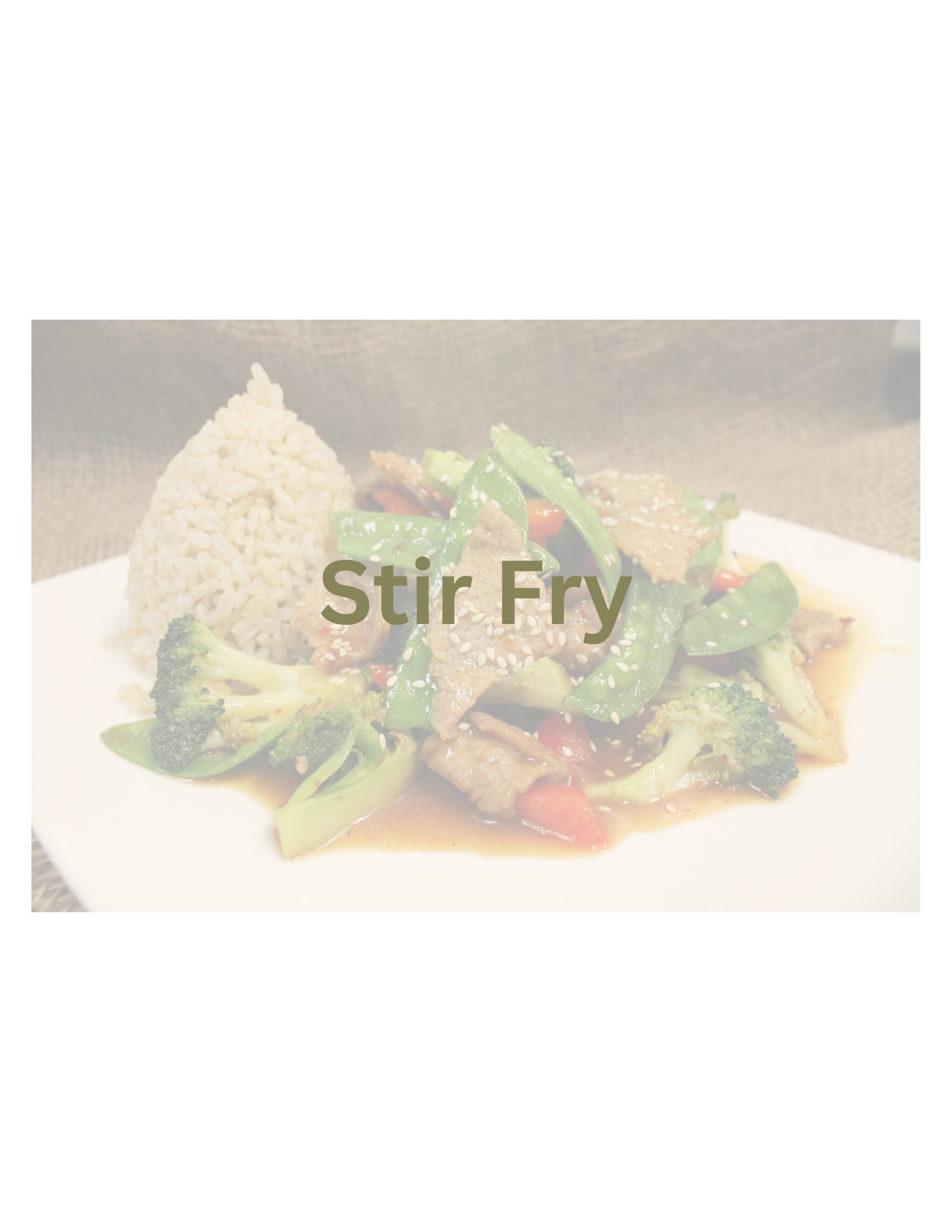 Arranged Food and Objects