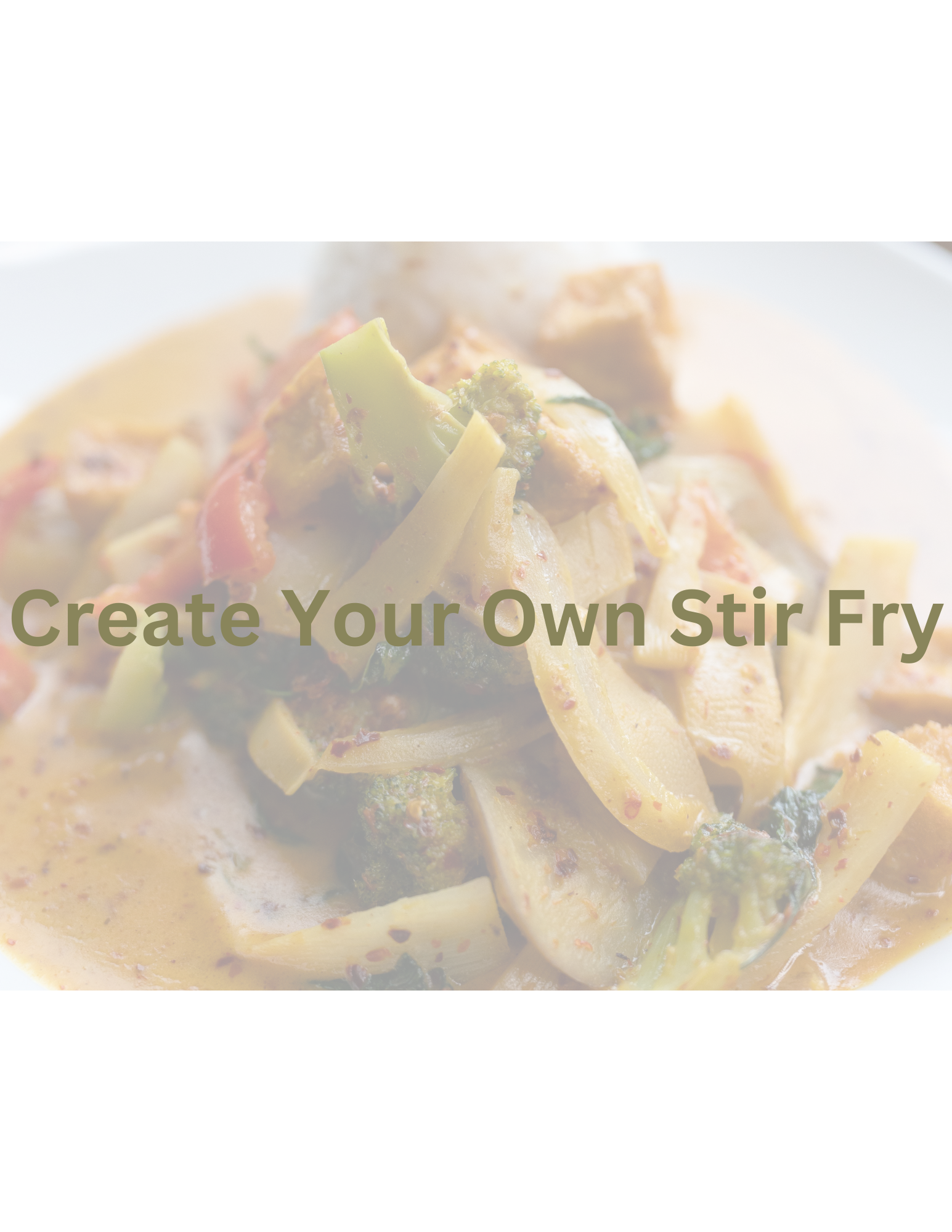 Arranged Food and Objects