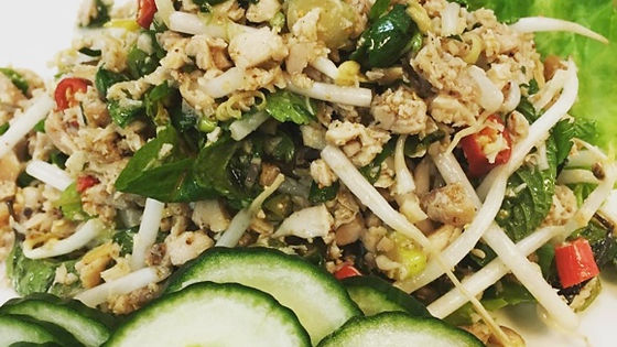 Larb Gai (Spicy Thai Chicken Salad)