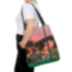 Thumbnail: Wellington Sunset Tote Bag