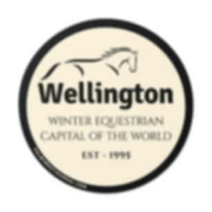 Wellington Equestrian Round Vinyl Stickers