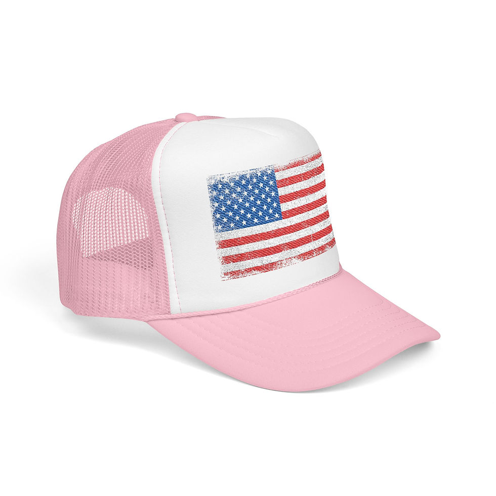 Thumbnail: American Flag Trucker Hat