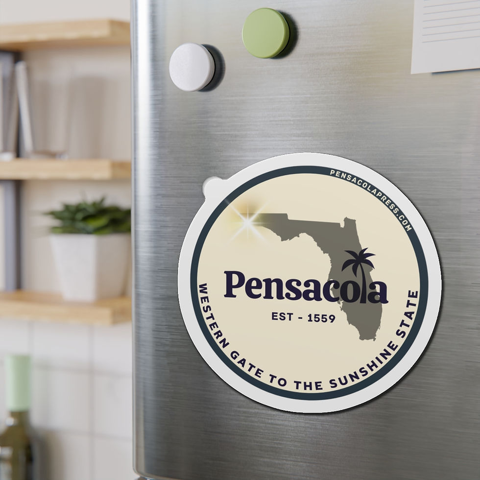 Thumbnail: Western Gate Round Die-Cut Magnet 