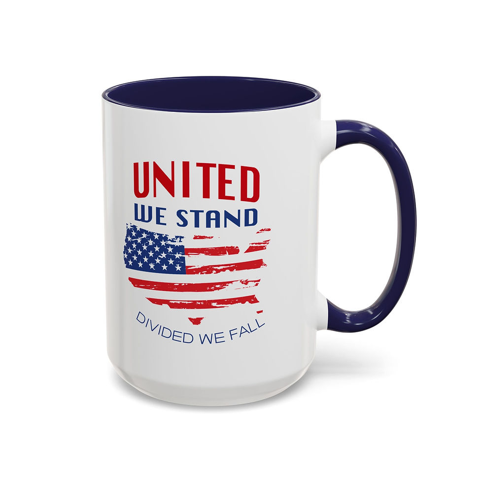 Thumbnail: United We Stand Accent Mug