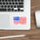 Thumbnail: American Flag Indoor/Outdoor Stickers