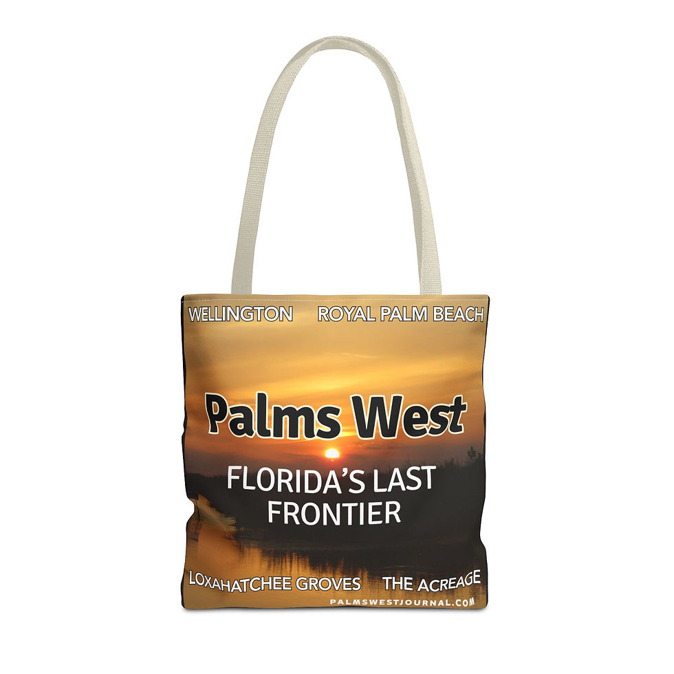 Thumbnail: Palms West Last Frontier Tote Bag