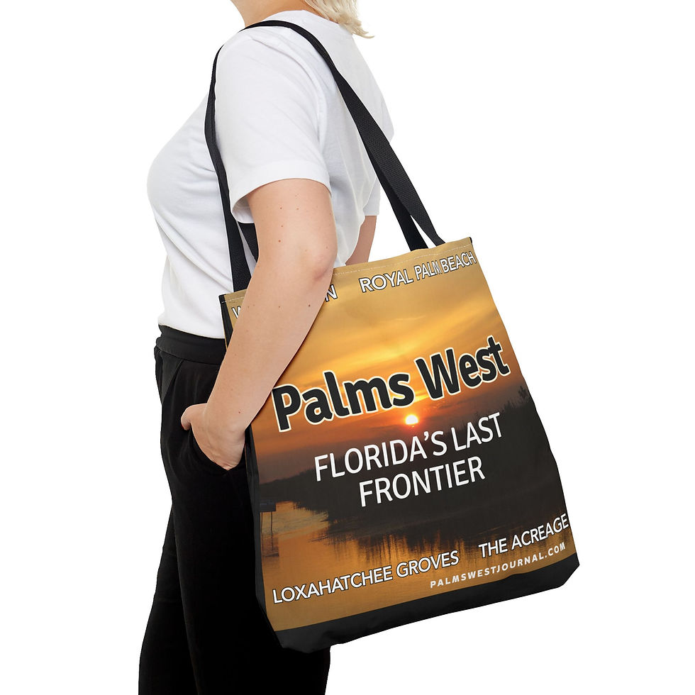 Thumbnail: Palms West Last Frontier Tote Bag