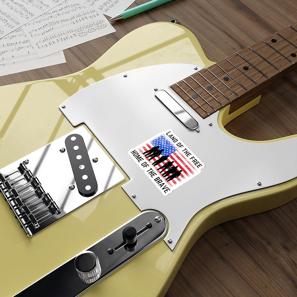 Thumbnail: Land of the Free Indoor/Outdoor Stickers