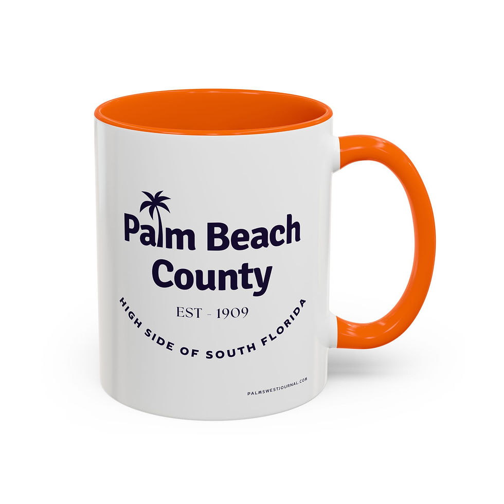 Thumbnail: Palm Beach County Accent Mug