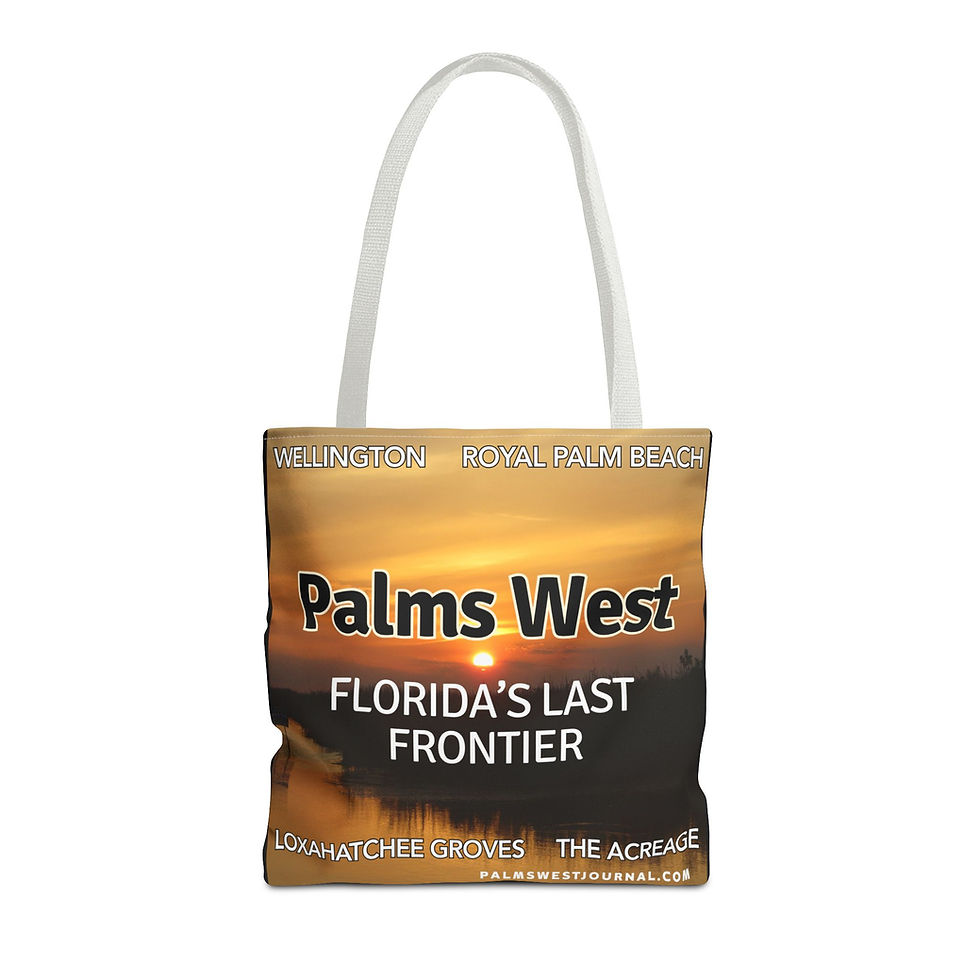 Thumbnail: Palms West Last Frontier Tote Bag