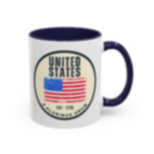E Pluribus Unum Accent Mug