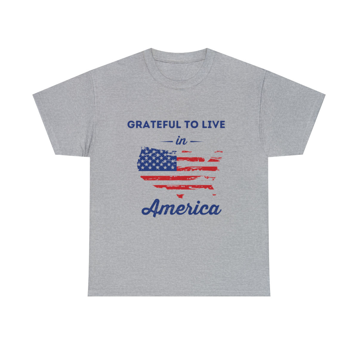 GRATEFUL AMERICAN HEAVY COTTON TEE