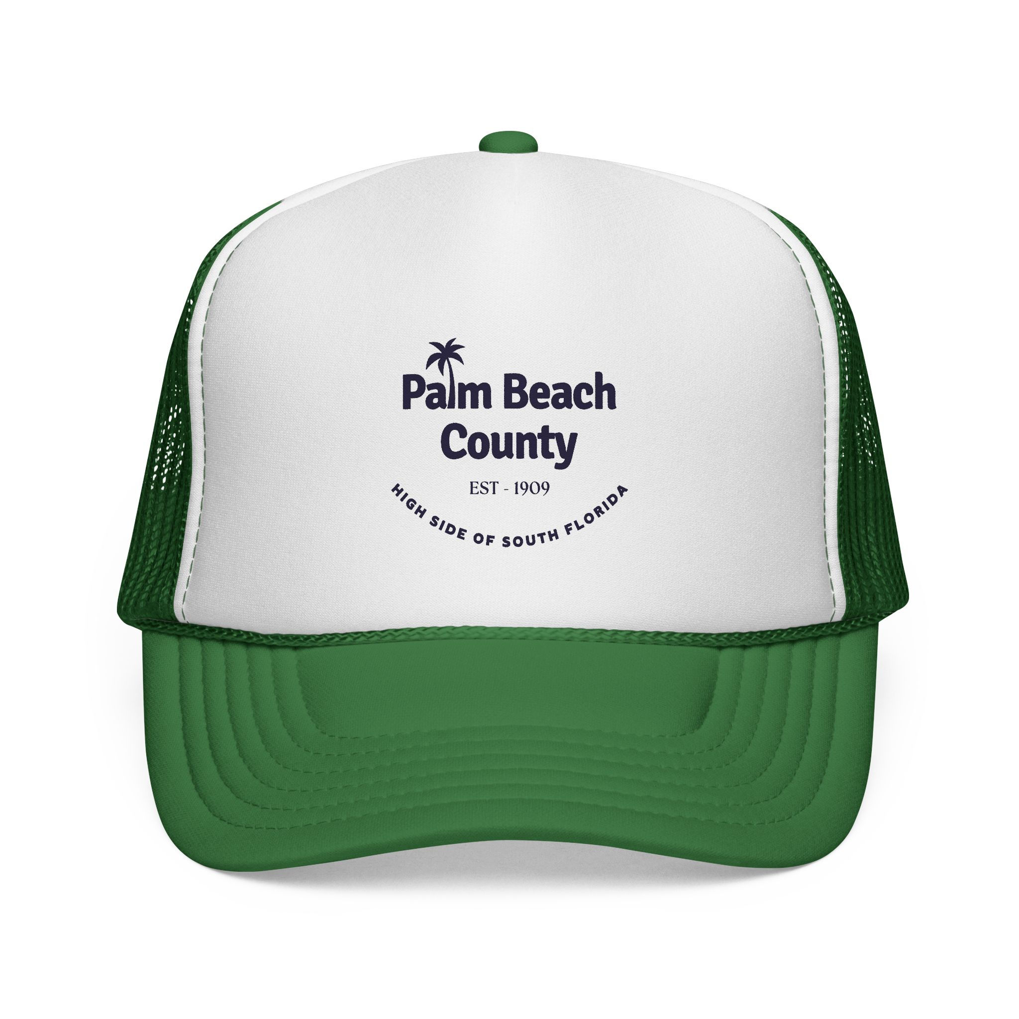 Palm Beach County High Side Trucker Hat