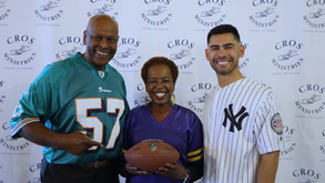 CROS Ministries team up with Miami Dolphins Hall of Famer at fundraiser to support hunger-relief