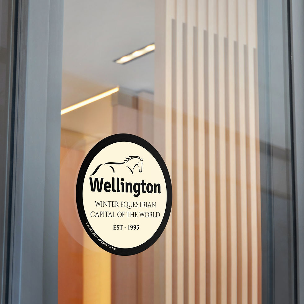 Thumbnail: Wellington Equestrian Round Vinyl Stickers