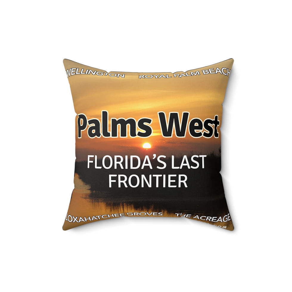 Thumbnail: Palms West Last Frontier Pillow