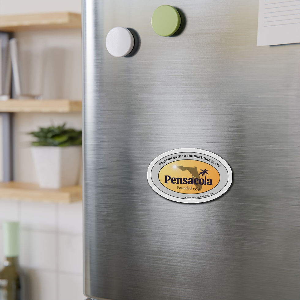 Thumbnail: Western Gate Oval Die-Cut Magnet 