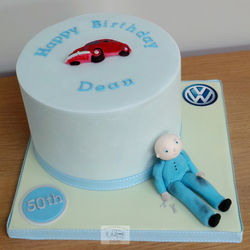 50th VW Car Birthday cake