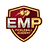 EMP Academy Logo, Pickleball, est. 2026, Red Silver and Gold