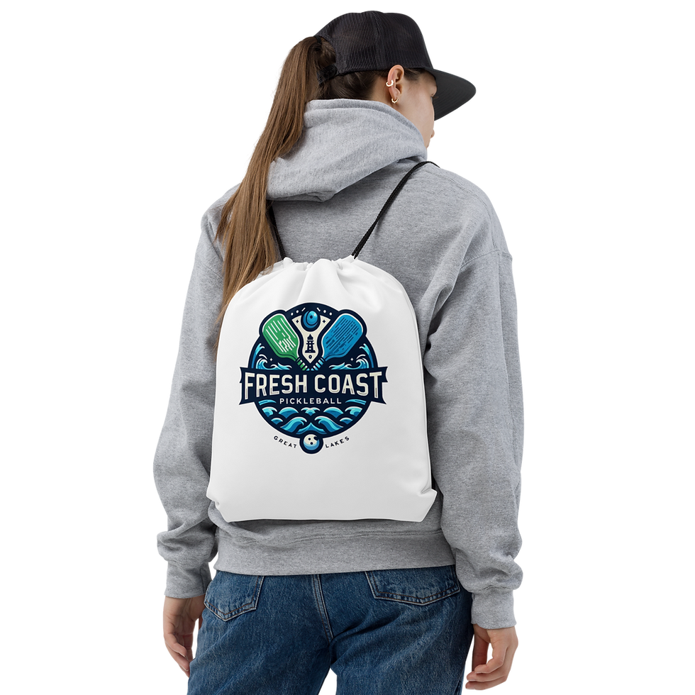 Drawstring Backpack 1.0 | Fresh Coast Pickleball