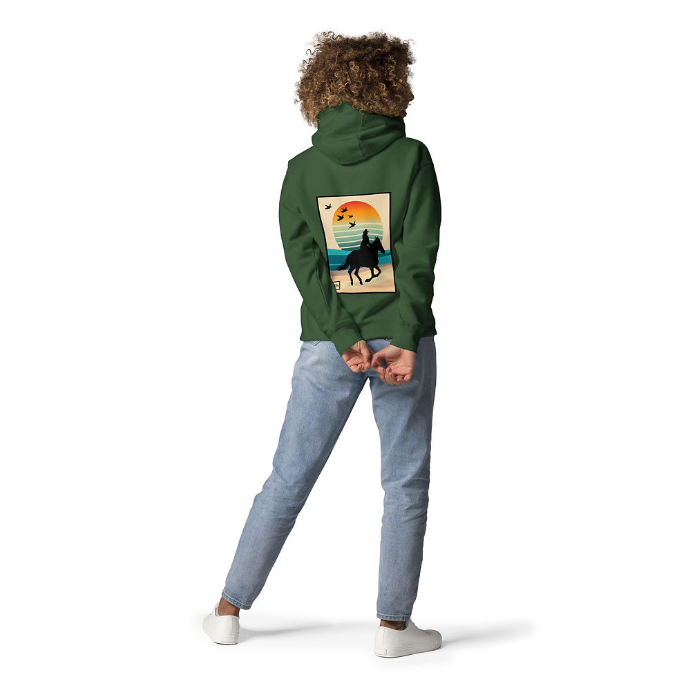 Miniature : Hoddie sunset femme