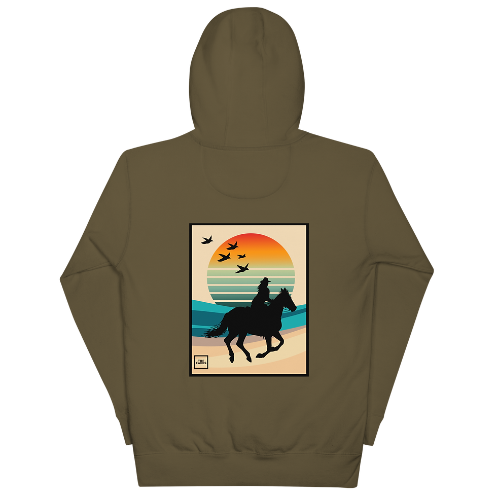 Miniature : Hoddie sunset femme