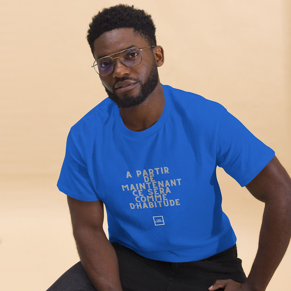 Miniature : T-shirt homme comme d'habitude