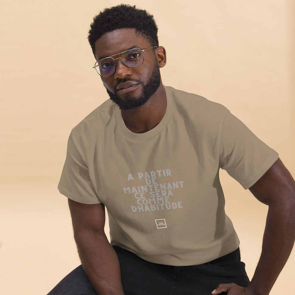 Miniature : T-shirt homme comme d'habitude