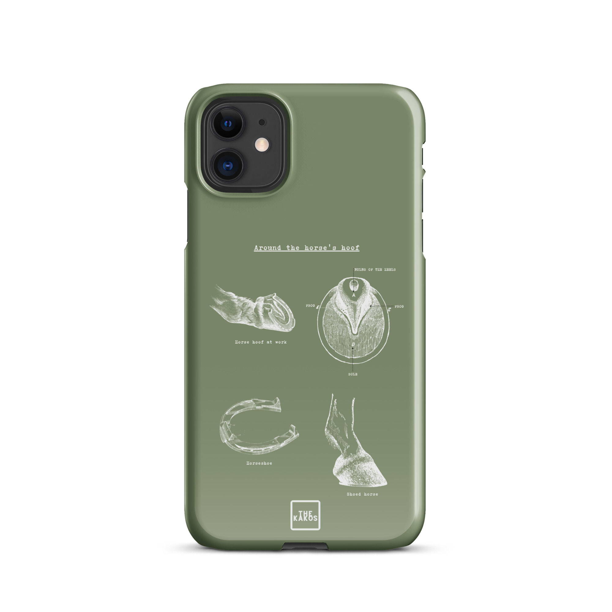 Coque de protection iPhone® Horse hoof