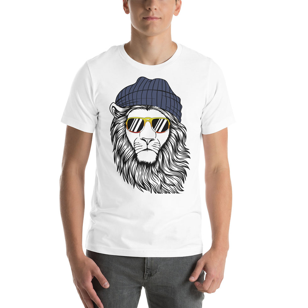 Miniature : Lion brave 