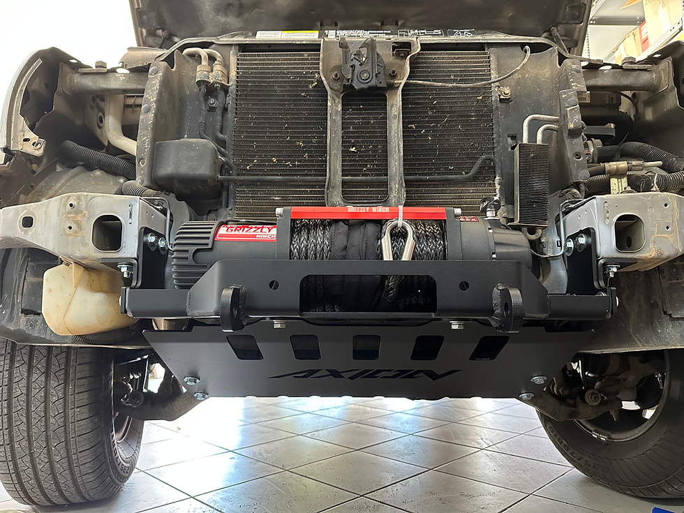 Thumbnail: Winch plate Jeep kj liberty