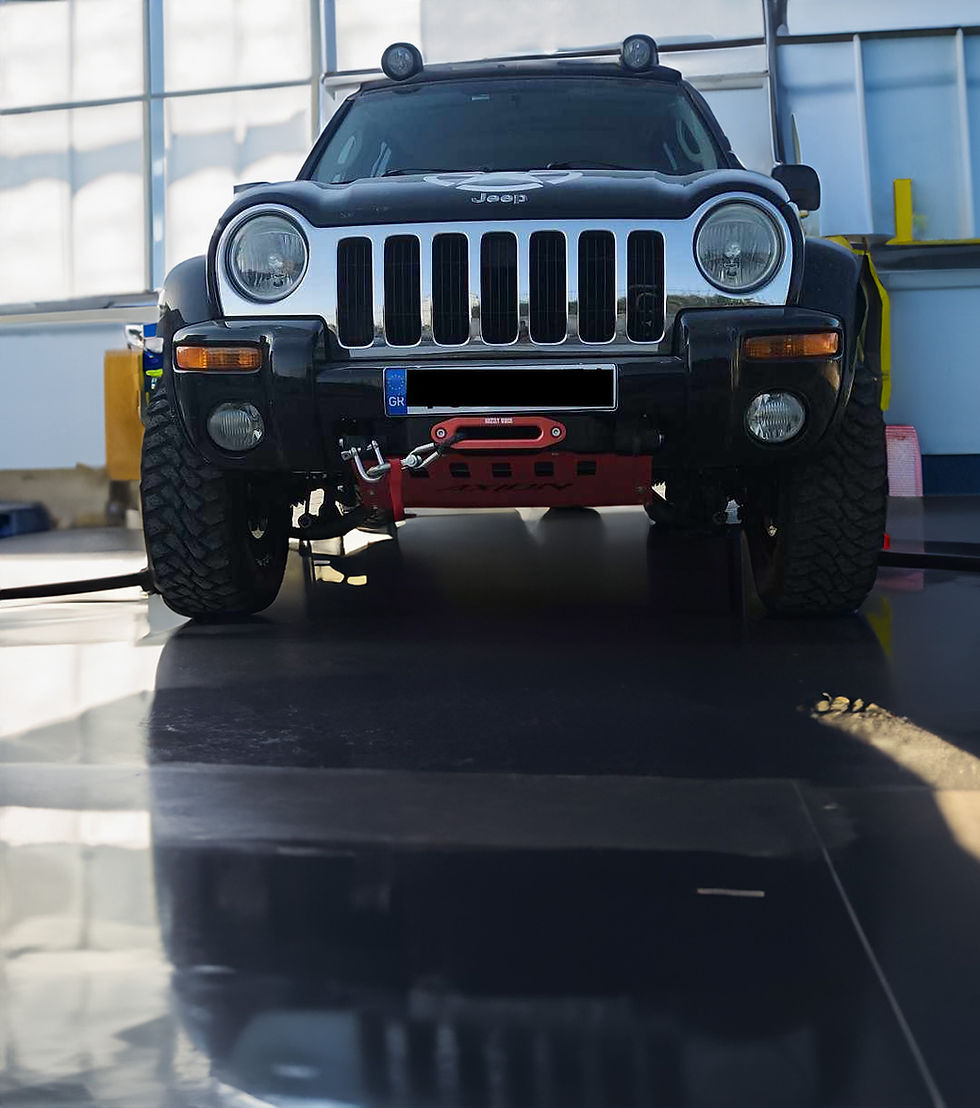 Thumbnail: JEEP CHEROKEE LIBERTY KJ WINCH PLATE