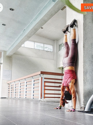 Handstand Wall Walk