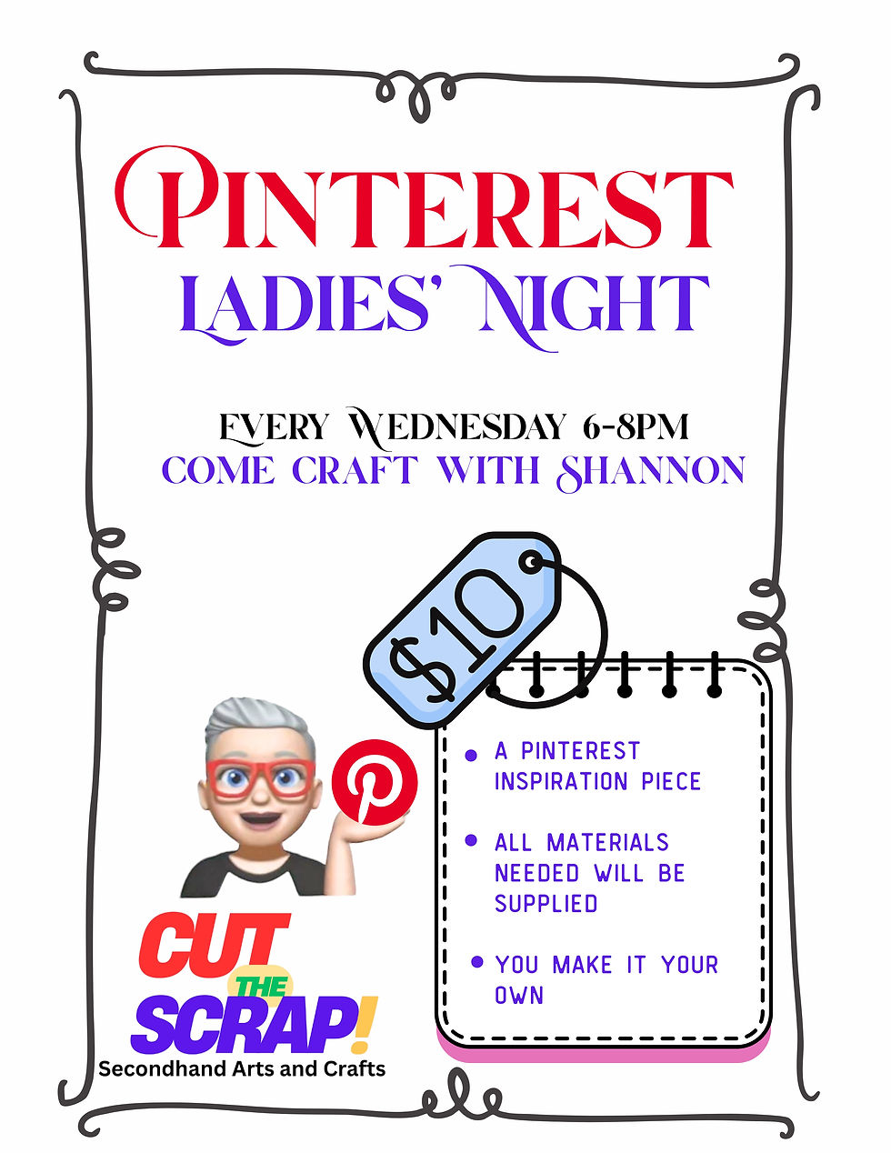 🎨✨ Pinterest IRL: Ladies Night Out! ✨🎨