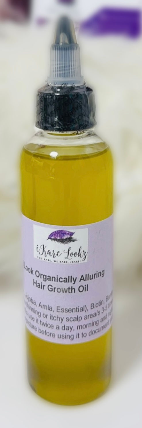 Thumbnail: iLook Organically Alluring Hair Growth Oil-2 oz