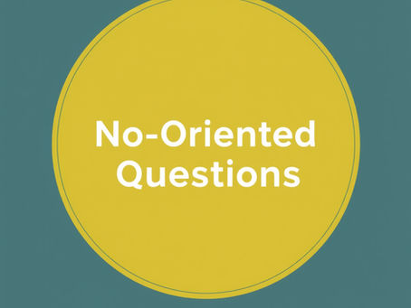 No-Oriented Questions - הנשק הכי חזק נגד התנגדויות