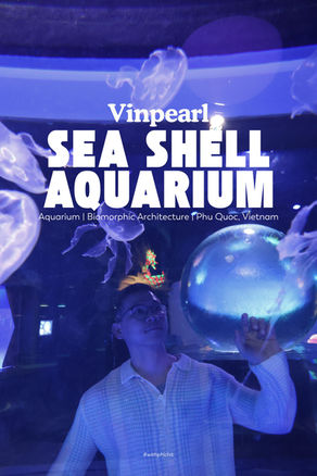 Vinpearl Sea Shell aquarium