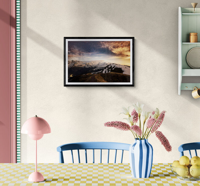 Miniature : Le grand rocher sous les étoiles