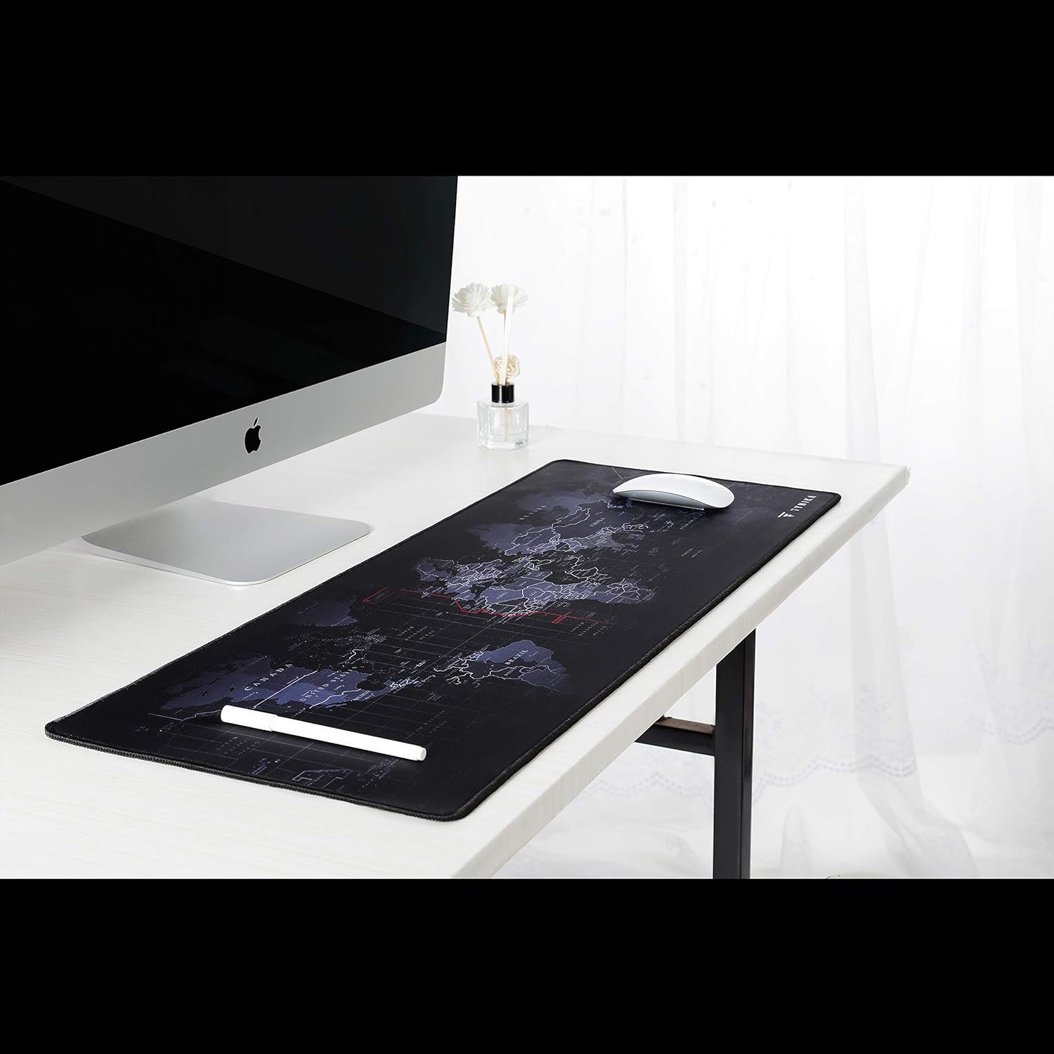 TYNIKA XL Worldmap Gaming Mouse Pad