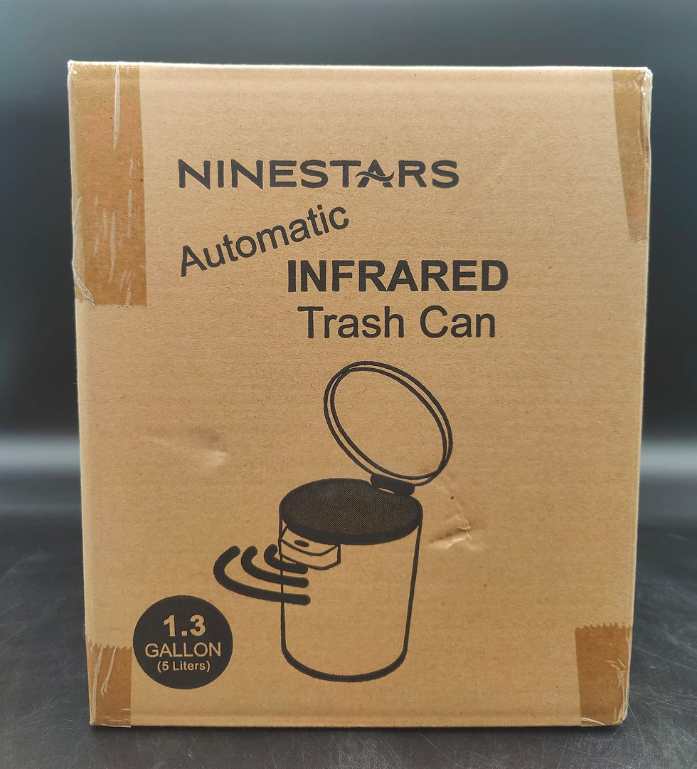 Thumbnail: Ninestars Touchless Trash Can 1.3Gallon