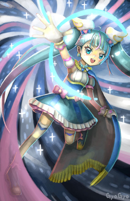 光属性 無限に広がる青い空 キュアスカイ