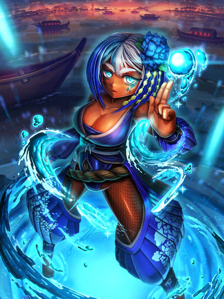 水属性 流水の暗殺者 ミズナ