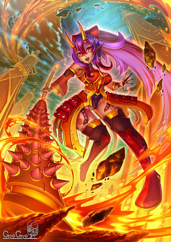 炎属性 紅蓮の鬼姫 タマキ