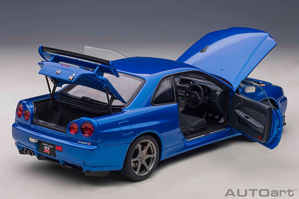 Thumbnail: Nissan Skyline R34 GT-R V-Spec II
