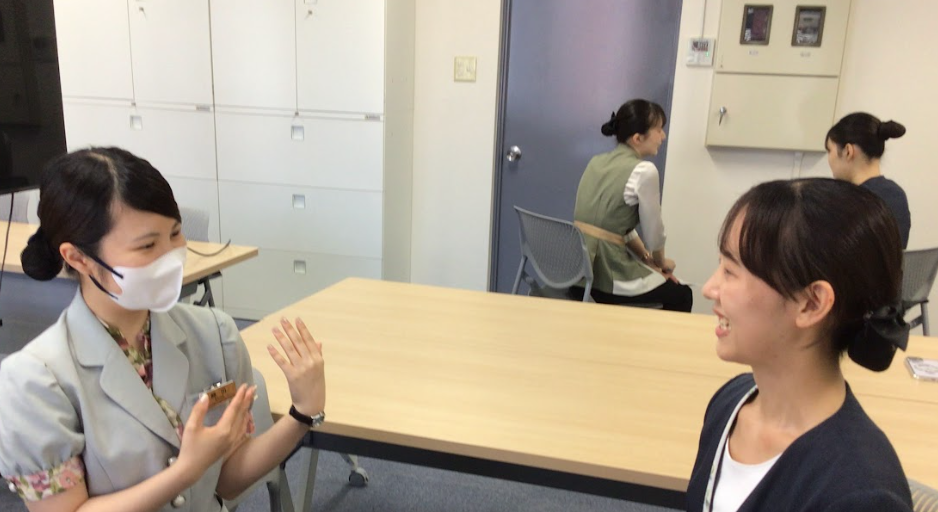 まずはいつもの面談のようにスタート!