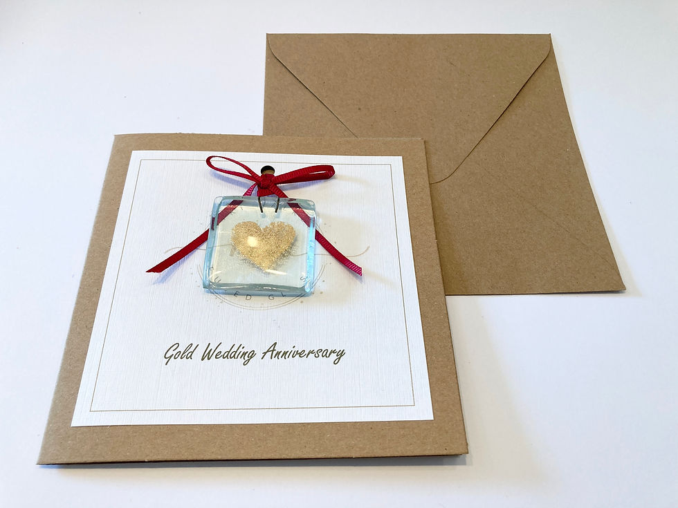 Thumbnail: Gold Wedding Anniversary Card