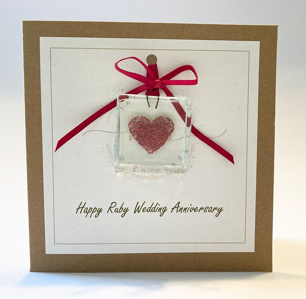 Thumbnail: Ruby Wedding Anniversary Card