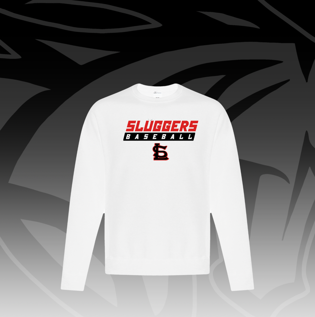 Sluggers Baseball Fleece Crewneck ATC 2400