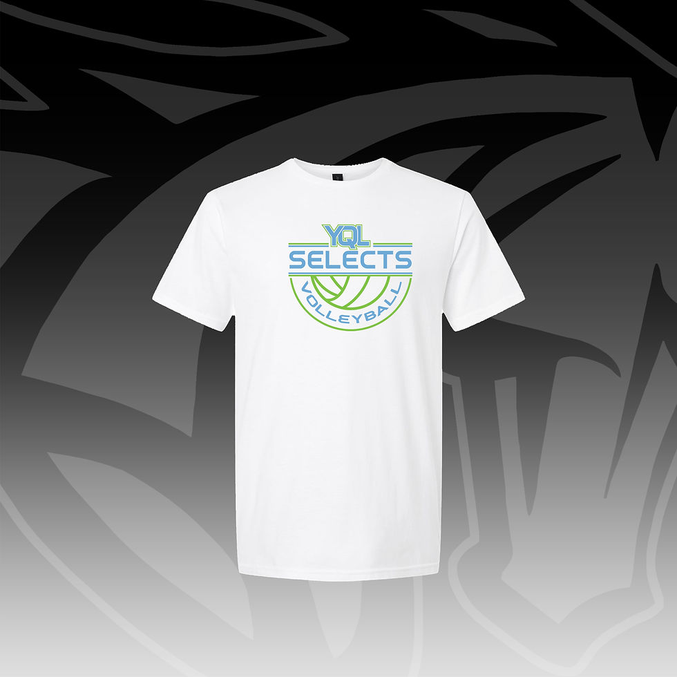 Thumbnail: Softstyle YQL Volleyball Logo Tee
